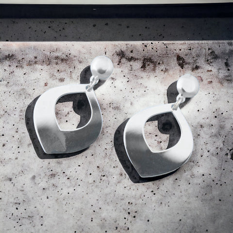 Sterling Silver Fancy Post Earrings