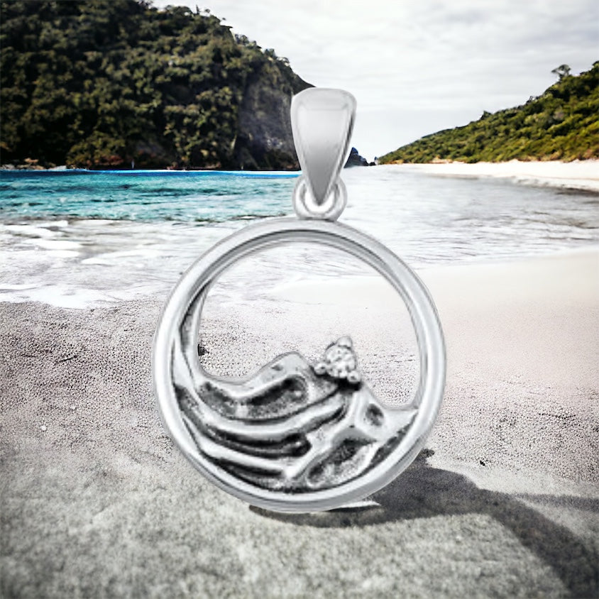 Sterling Silver Mountains Pendant